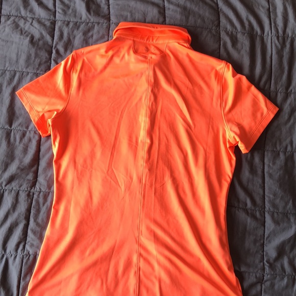 Coral Under Armour polo shirt - Picture 2 of 2